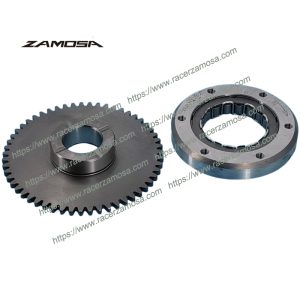 Motorcycle Parts 110CC Starting Bearing Starter One-Way Clutch Gear Kit CB110 CB 110 Motorcycle Starter Clutch for Honda